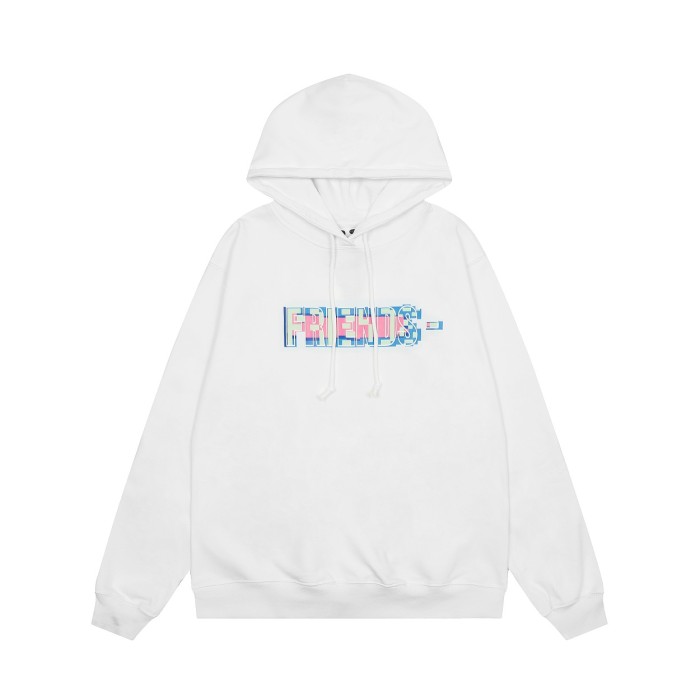1:1 quality version  Big V Mosaic Hoodie 2 Colors