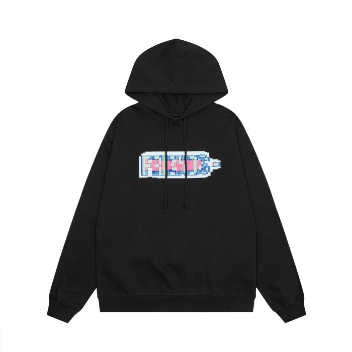 1:1 quality version  Big V Mosaic Hoodie 2 Colors