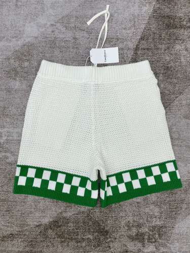 [buy more save more] 1:1 quality version Green plaid wool shorts