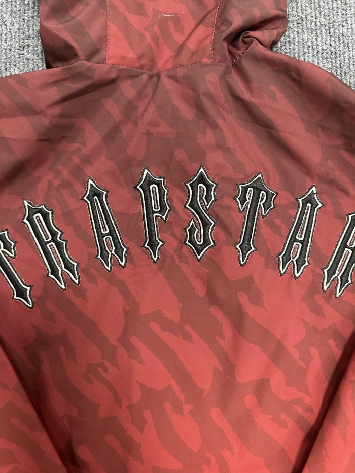 1:1 quality version Red Windproof Jacket