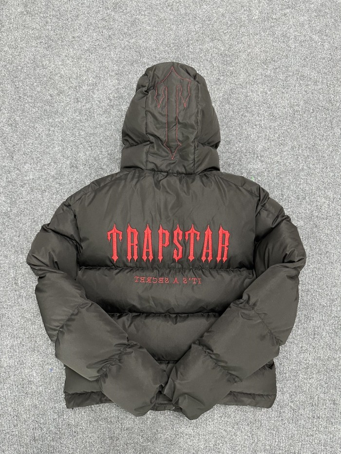 1:1 quality version  Red Monogrammed Down Jacket