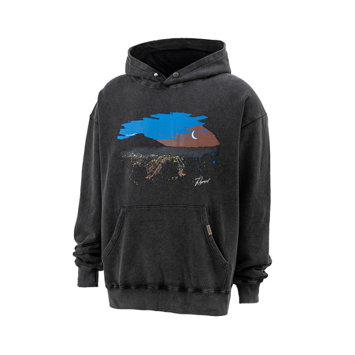 Deep Sea Jurassic Creative Graffiti Hoodie 3 Styles