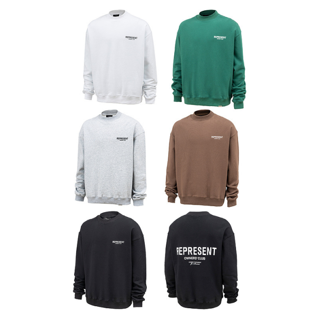 Basic Minimalist Pullover Sweatshirt 5 Colors