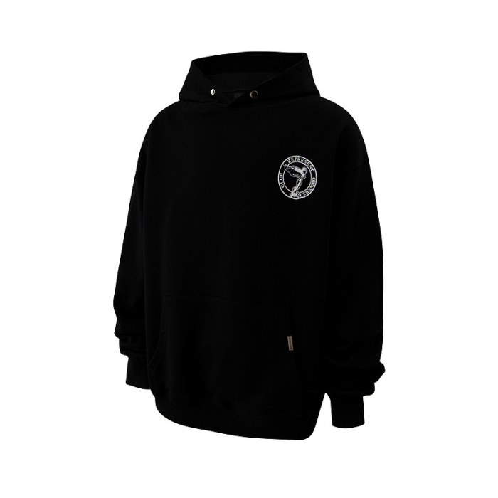 Three-Faced Dog with Flying Skull Hoodie 2 Styles