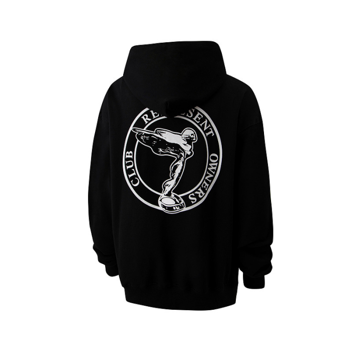 Three-Faced Dog with Flying Skull Hoodie 2 Styles