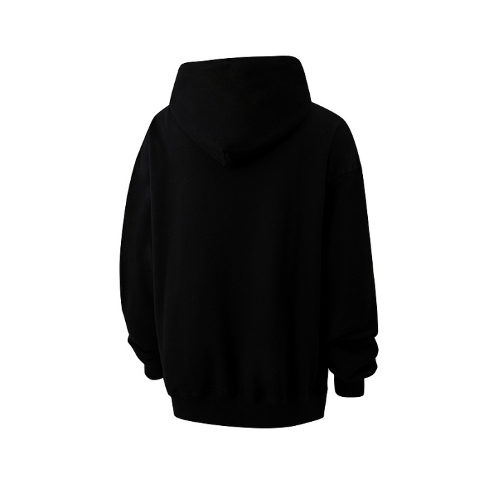 Flower & Steel Frame Printed Hoodie 2 colors