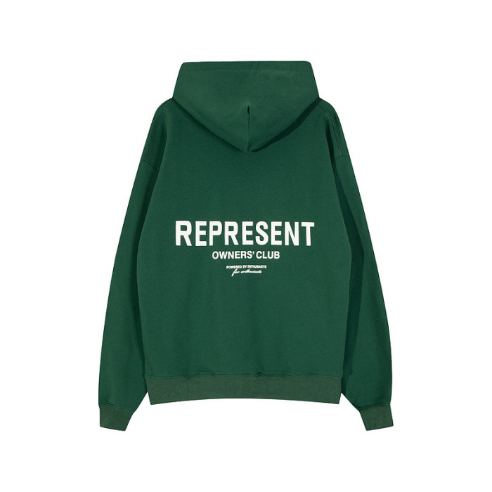 Bold white letter-printed hoodie 6 colors