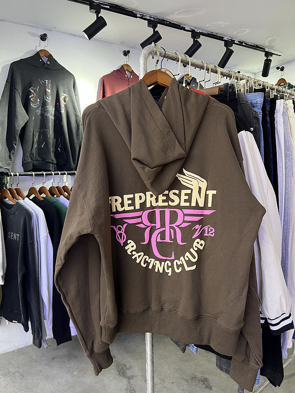 High street fashion logo hoodie 2 colors
