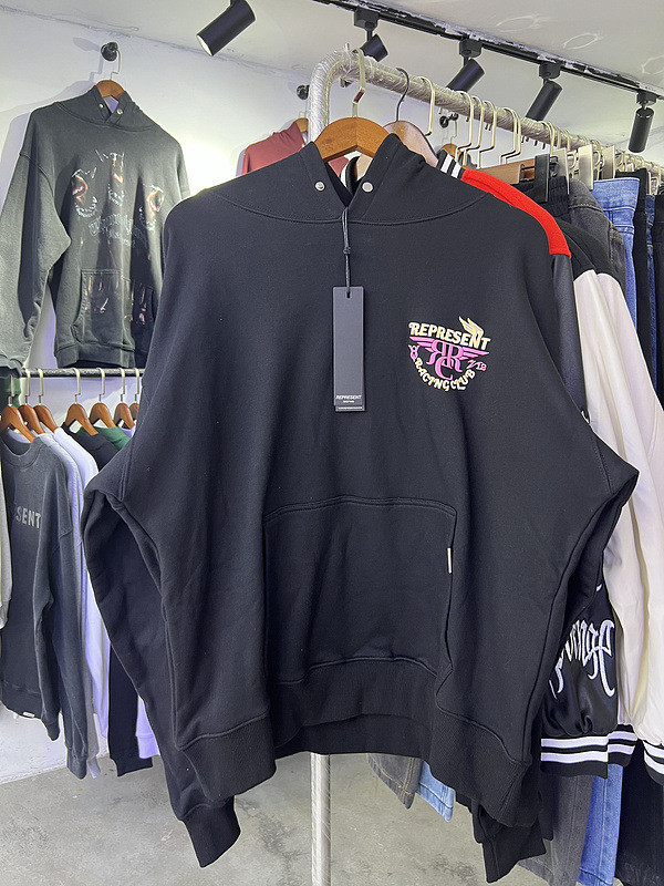 High street fashion logo hoodie 2 colors