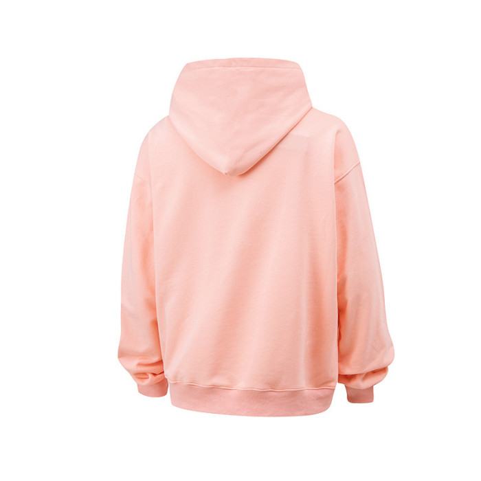 Simple 3D Letter Hoodie 3 Colors