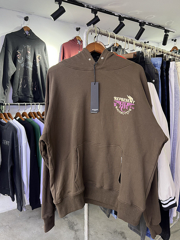 High street fashion logo hoodie 2 colors