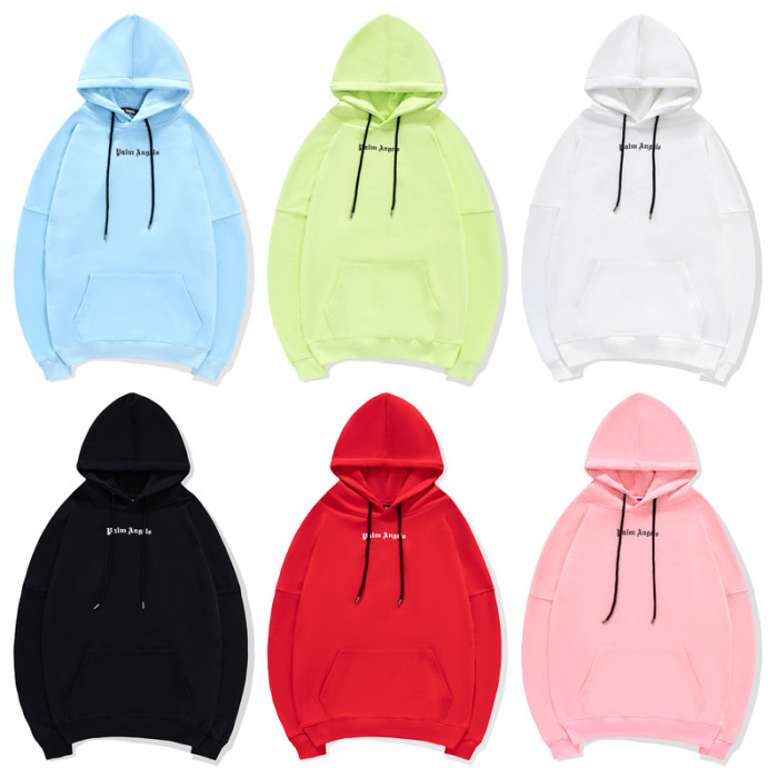 Palm Angels Basic Color Loose Hoodie 6 colors