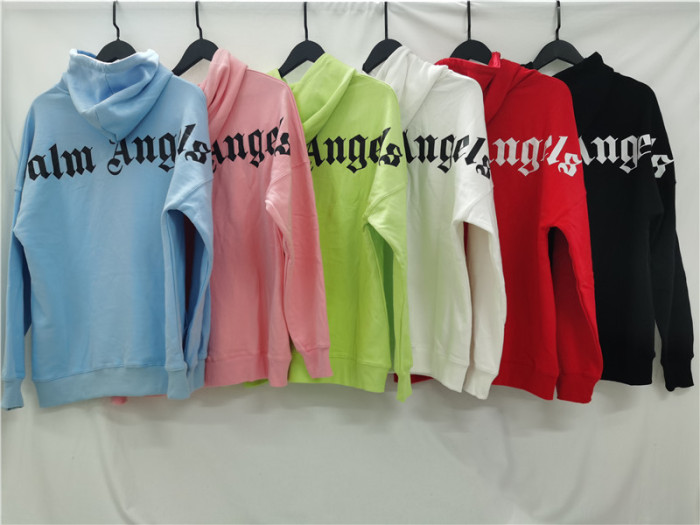 Palm Angels Basic Color Loose Hoodie 6 colors