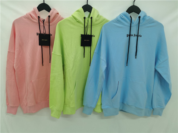Palm Angels Basic Color Loose Hoodie 6 colors