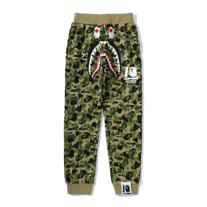 Tide Camouflage Shark Print Sweatpants 2 Colors