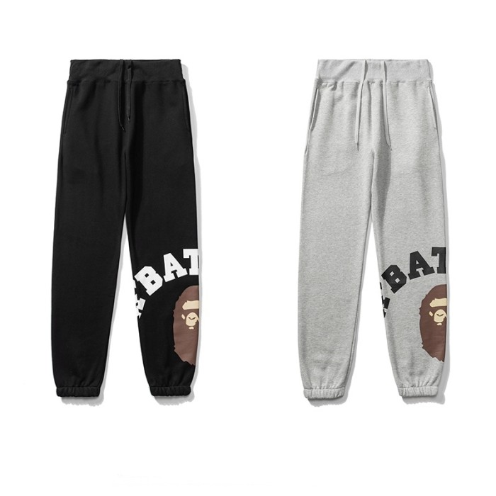 Camouflage Monogrammed Casual Pants 2 Colors