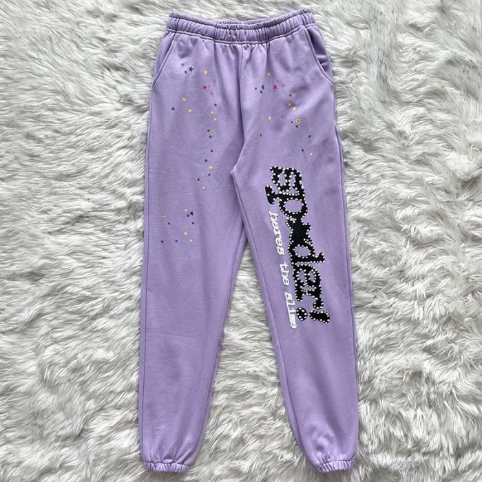 Taro Purple Diamante English Sweatpant