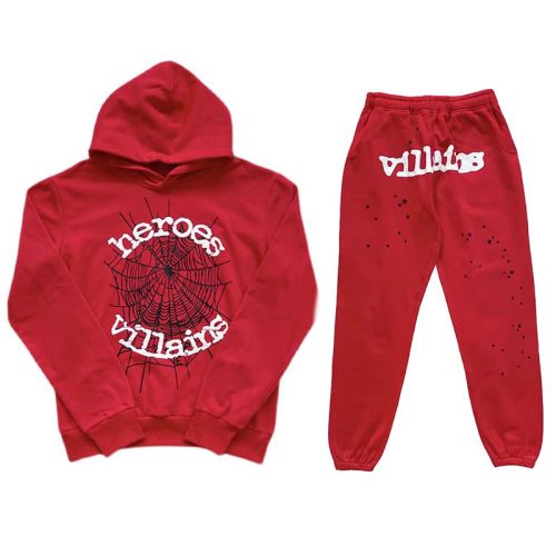 Spiderweb Hero Alphabet Print Hoodie 2 colors