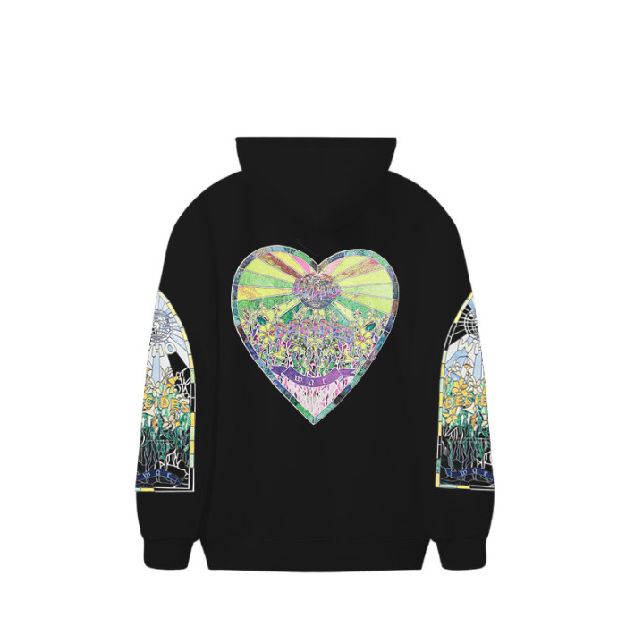 [buy more save more]Glazed Church Print Hoodie 3 Colors