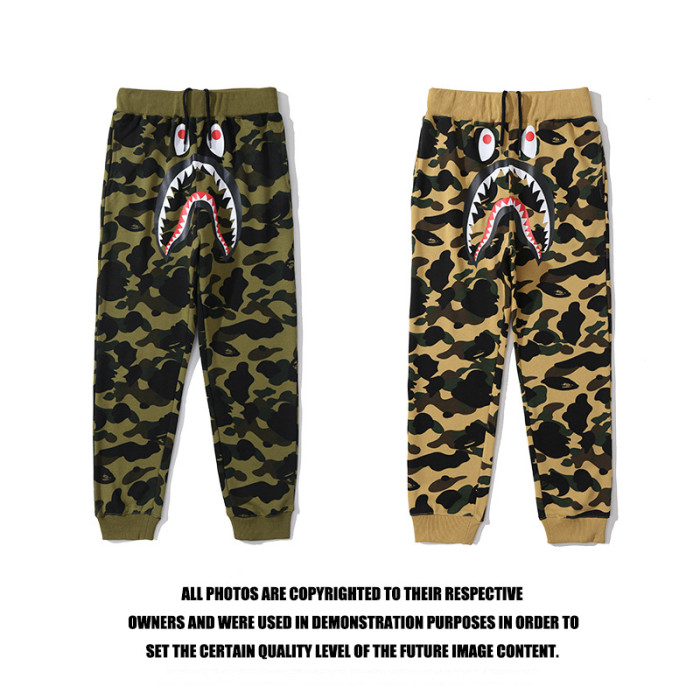 Shark two color print sweatpants 2 colors