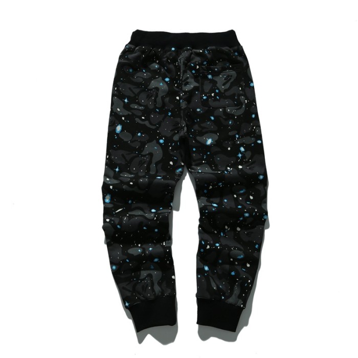 Shark Head Glow-in-the-Dark Printed Terry Sweatpants 2 colors