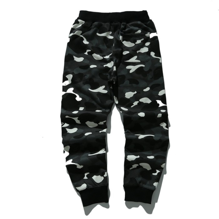Shark Head Glow-in-the-Dark Printed Terry Sweatpants 2 colors