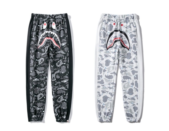 Shark Head Glow-in-the-Dark Star Print Pants 2 colors