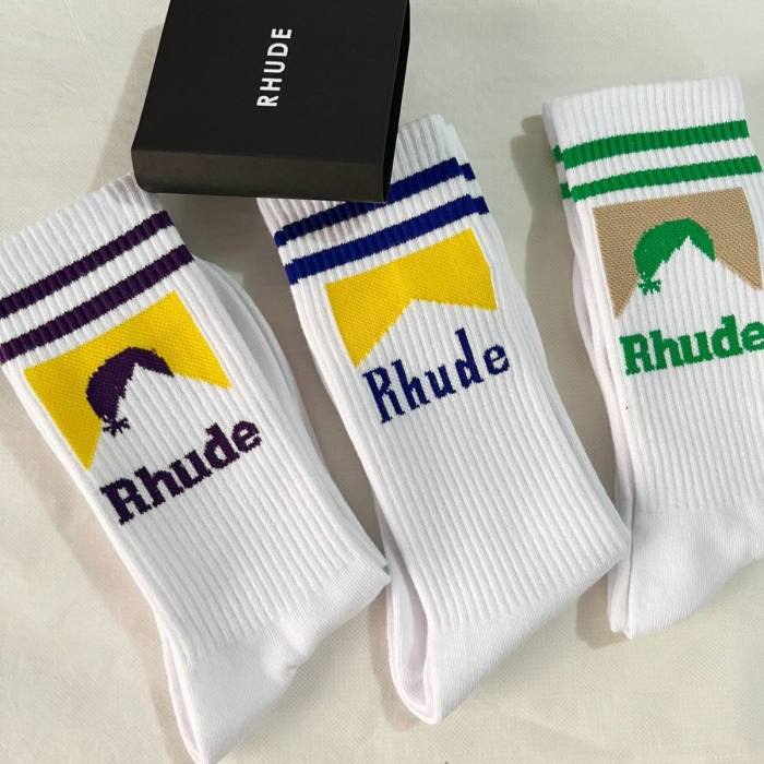 1:1 quality version Marlboro print stockings 5 colors