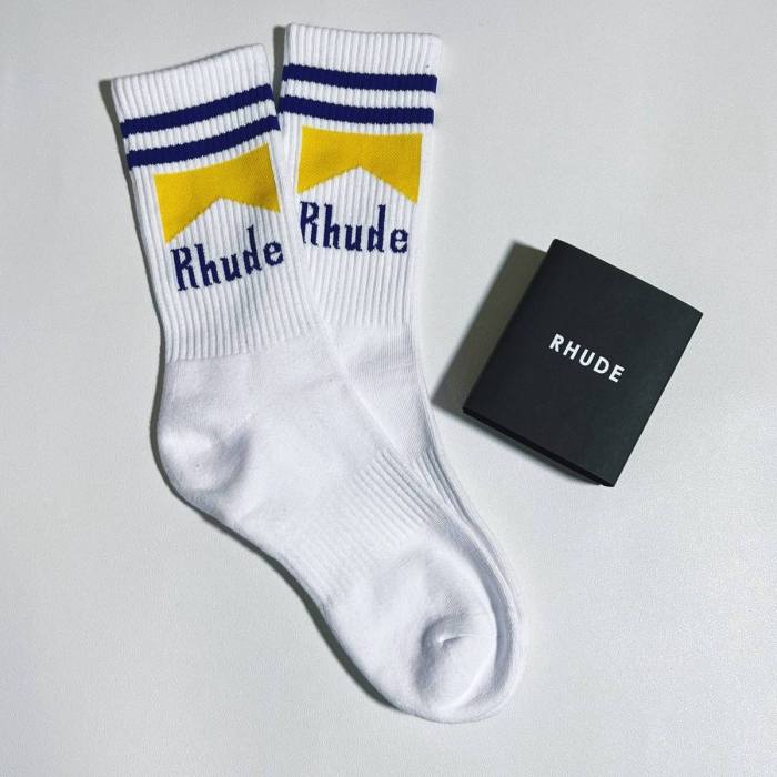 1:1 quality version Marlboro print stockings 5 colors