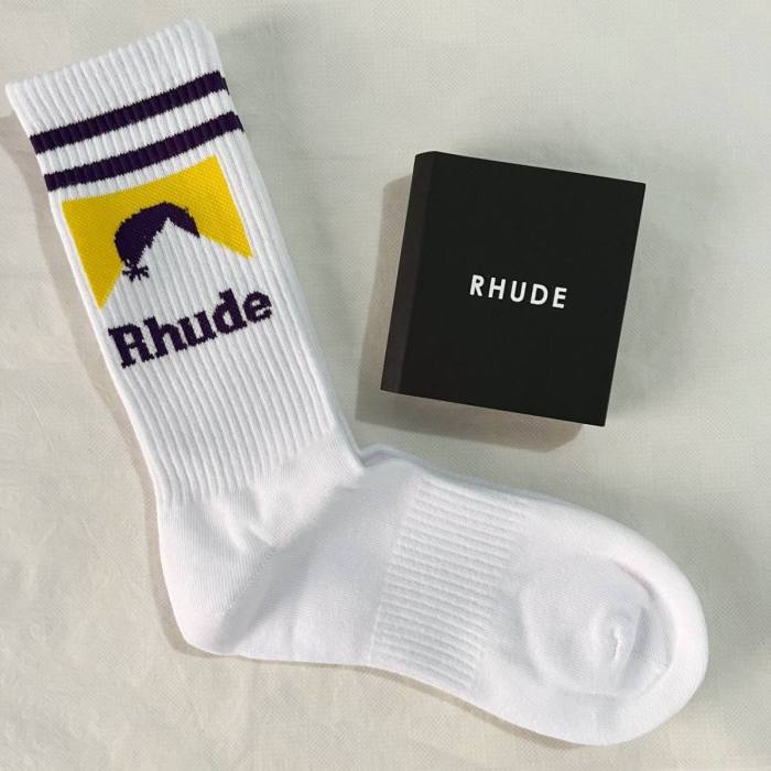 1:1 quality version Marlboro print stockings 5 colors