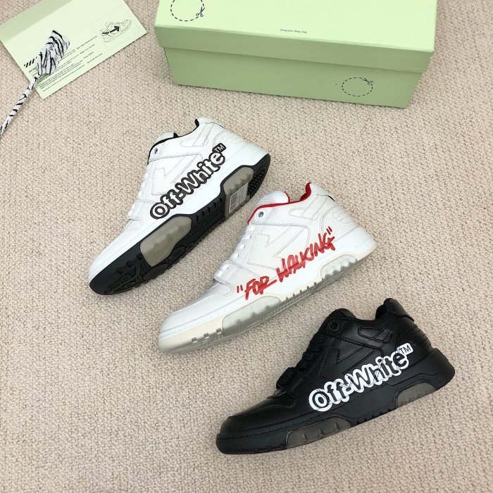 1:1 quality version Skeleton Bold Letter Trend Board Shoes 2 colors