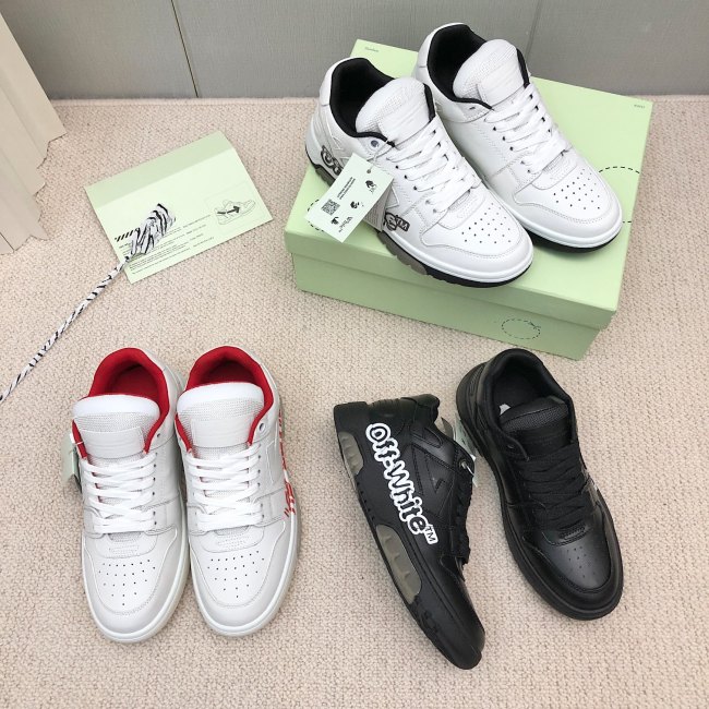 1:1 quality version Skeleton Bold Letter Trend Board Shoes 2 colors