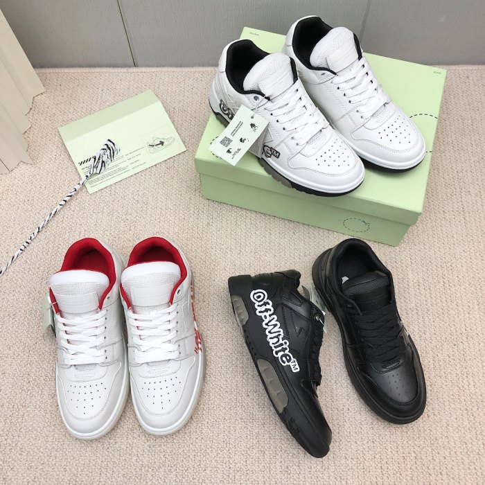 1:1 quality version Skeleton Bold Letter Trend Board Shoes 2 colors