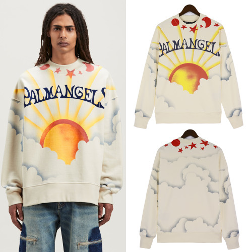 Sunrise print hoodie 3 colors
