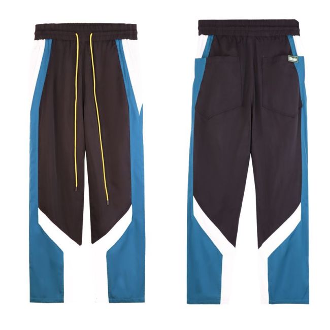 High Street Colorblock Zip Sweatpants