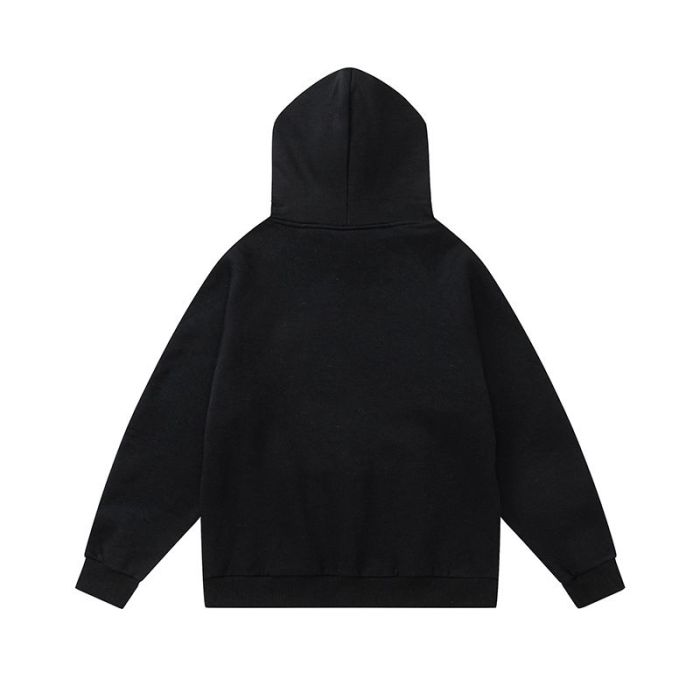 [buy more save more] 1:1 quality version Lightning blue and white lettered towel embroidered hoodie