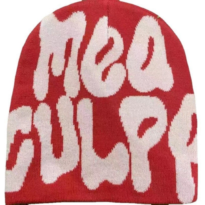 Personality fluid letter knitted hat 15 colors