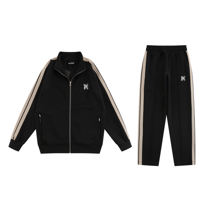 High Street Basics tri-color printed tracksuit 3 colors