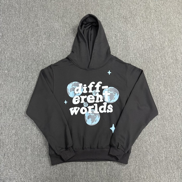 Different world Magic foam printed hoodie