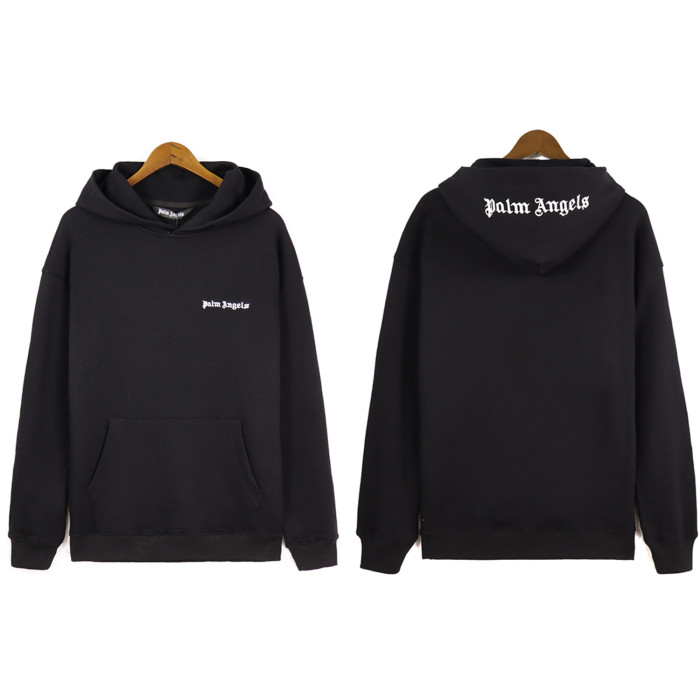 Personalized compact letter embroidery printed hoodie 2 colors