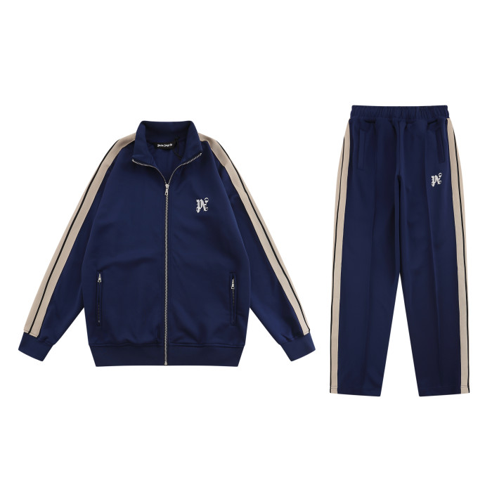 High Street Basics tri-color printed tracksuit 3 colors