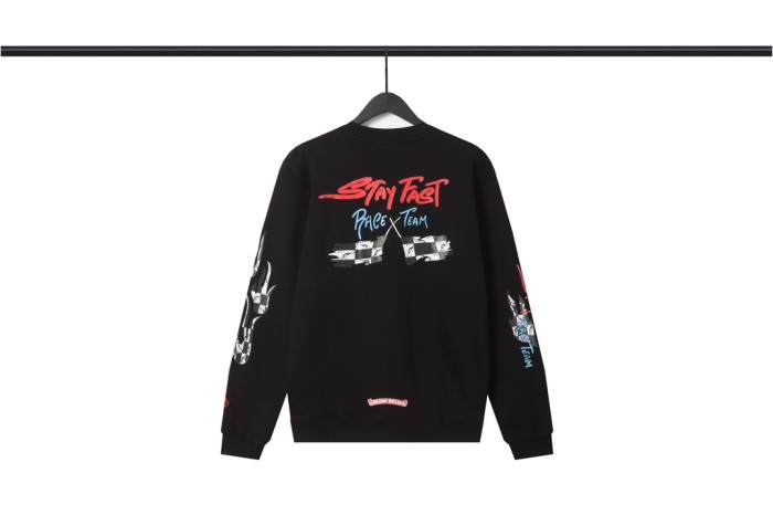 Limited Graffiti Print Crew Neck Sweatshirt 2 colors