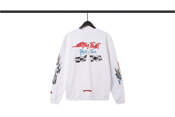 Limited Graffiti Print Crew Neck Sweatshirt 2 colors