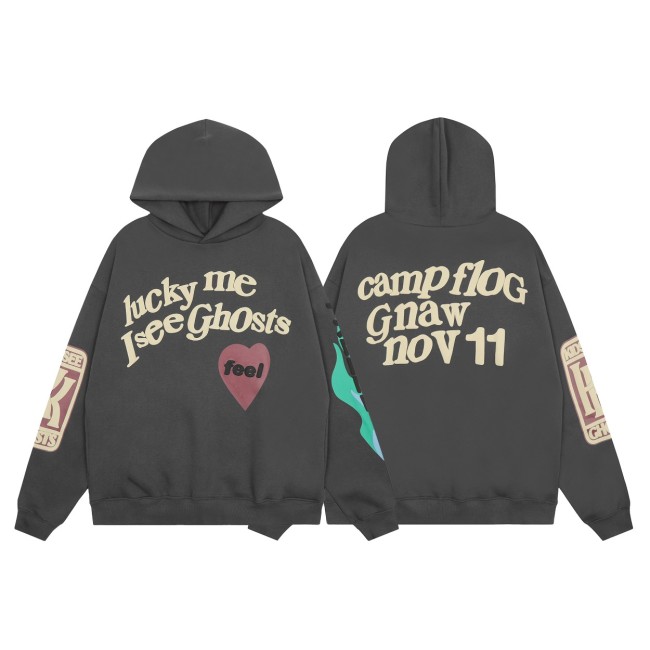 Letter love foam hoodie hoodie