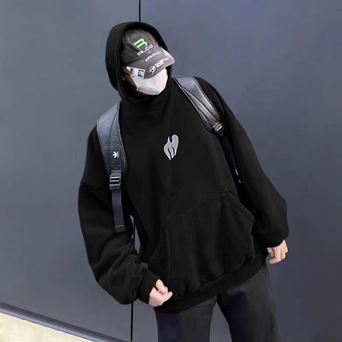 High street reflective hoodie