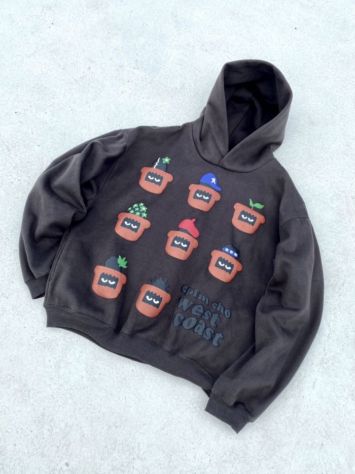 West Coast Gangster potted hoodie