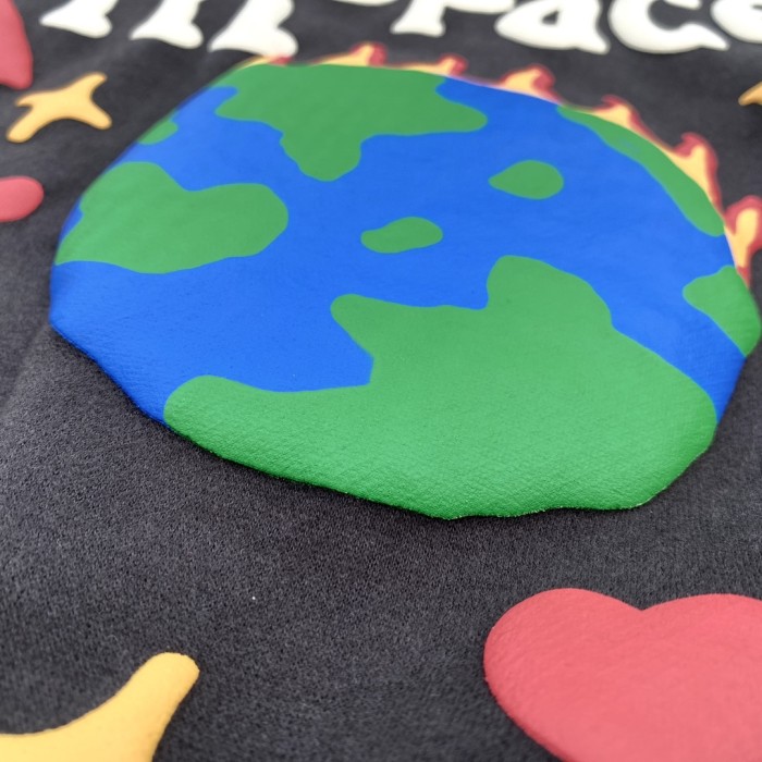 Stray Universe foam three-dimensional printed hoodie