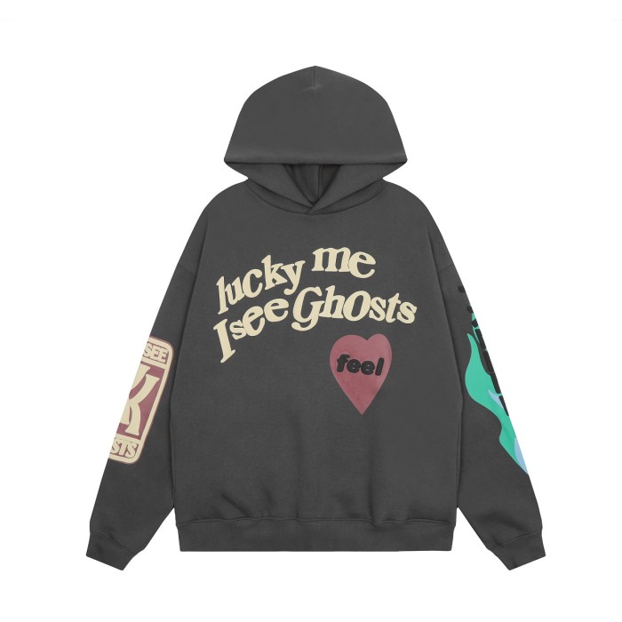 Letter love foam hoodie hoodie