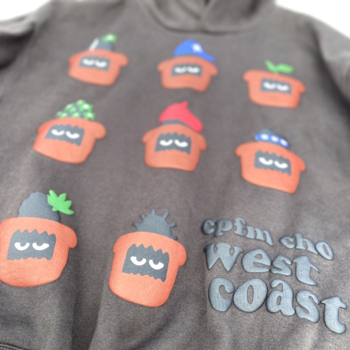 West Coast Gangster potted hoodie