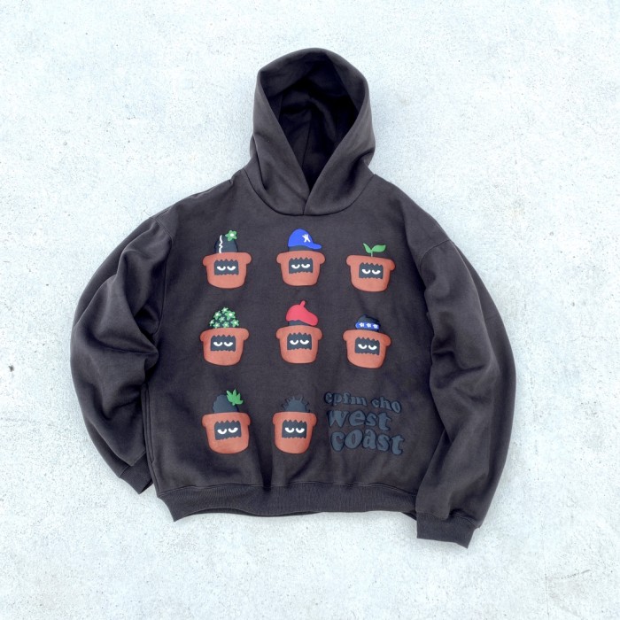 West Coast Gangster potted hoodie